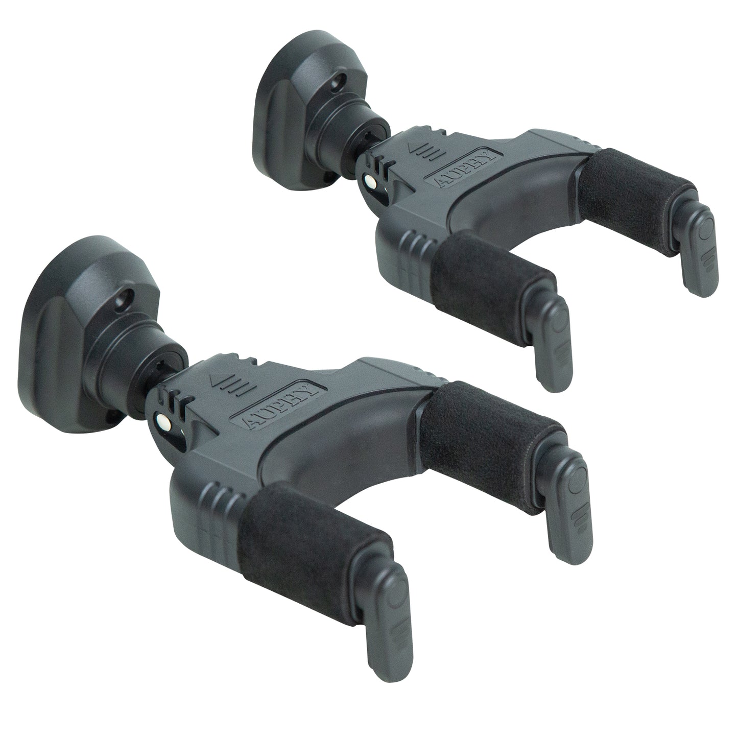 Guitar Wall Mount Auto Lock,Guitar Wall Holder with Nitro-Safe Velvet,Universal Compatibility for All Headstocks and Neck Widths Supports Acoustic, Electric, and Bass Guitars