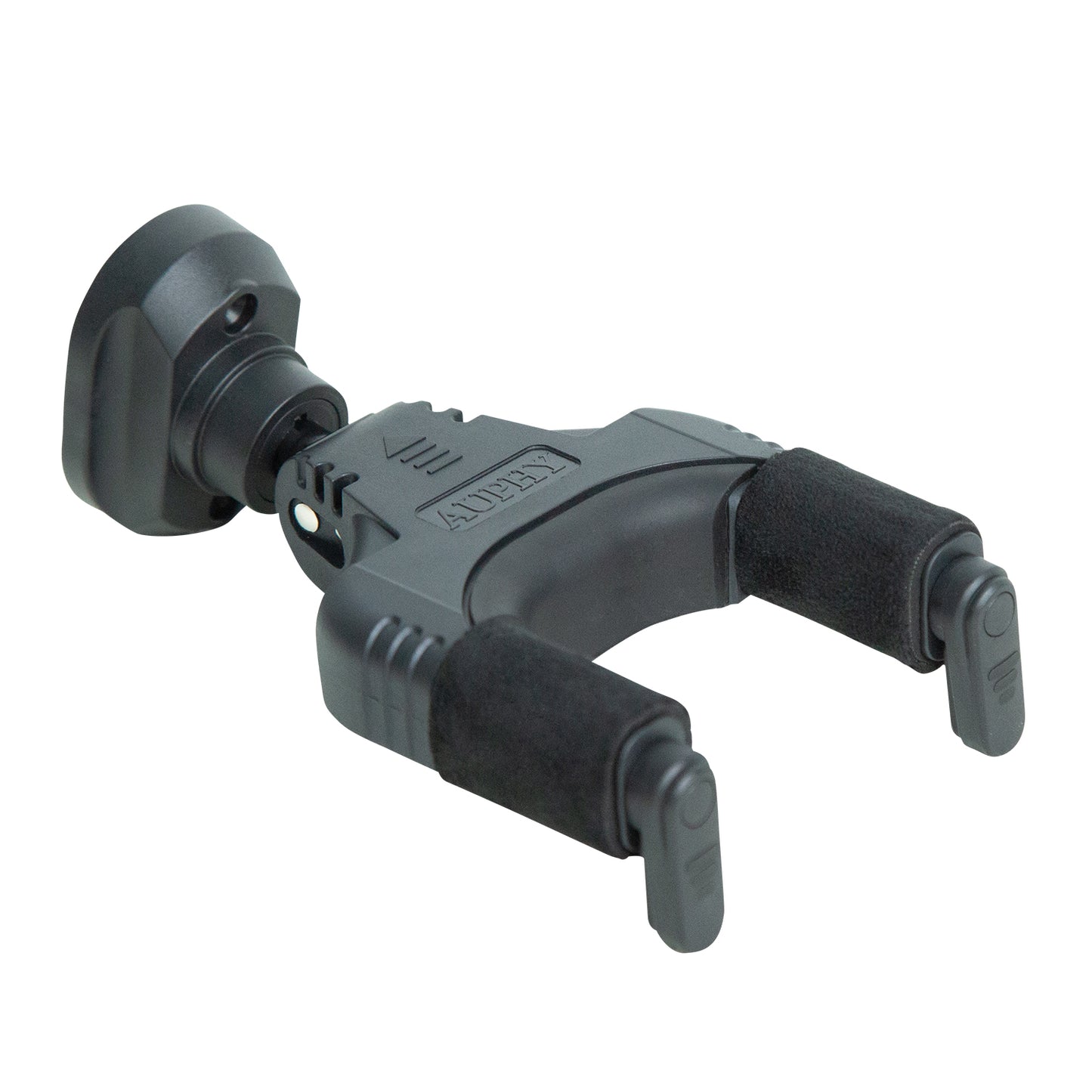 Guitar Wall Mount Auto Lock,Guitar Wall Holder with Nitro-Safe Velvet,Universal Compatibility for All Headstocks and Neck Widths Supports Acoustic, Electric, and Bass Guitars