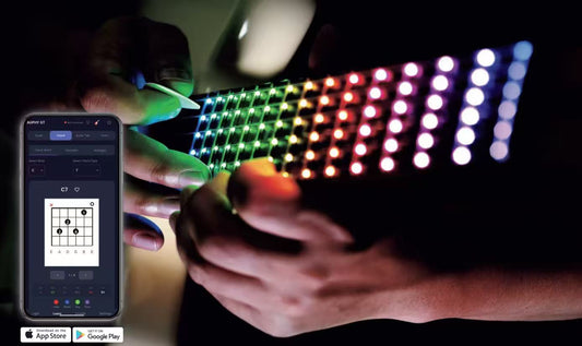 AUPHY GT Smart Guitar Learning System SCT-86PRO guitar fretboard light