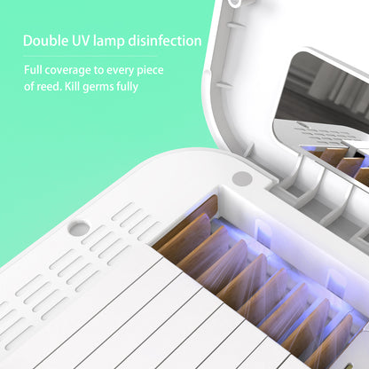 Auphy Solo Sax Reeds Reed case Guard for Alto, Tenor, Soprano Saxophone Reeds